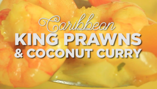Caribbean King Prawns & Coconut Curry