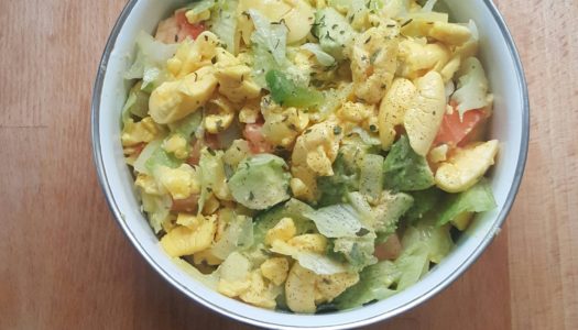 Ackee and Avocado salad