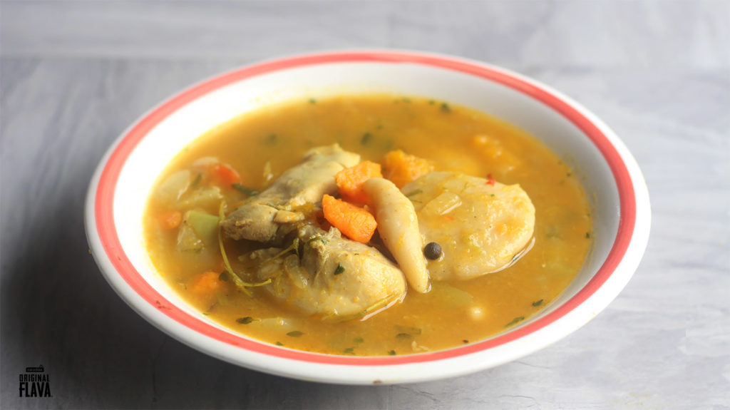 Chicken Pumpkin soup Original Flava