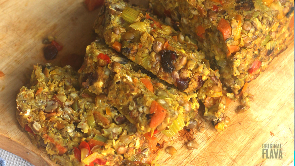 lentil nut roast Original Flava