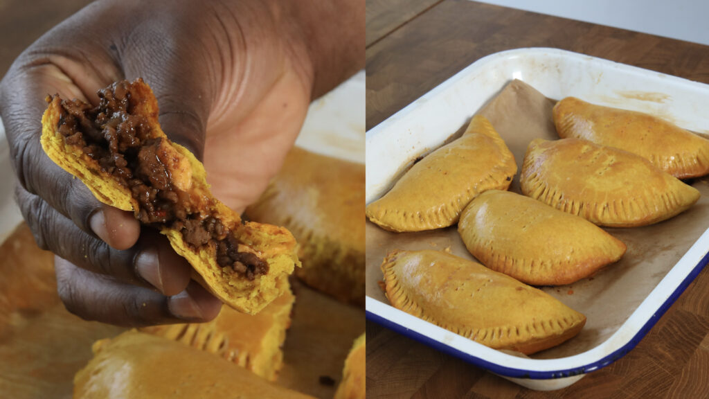 Cheesy Beef Patties Original Flava