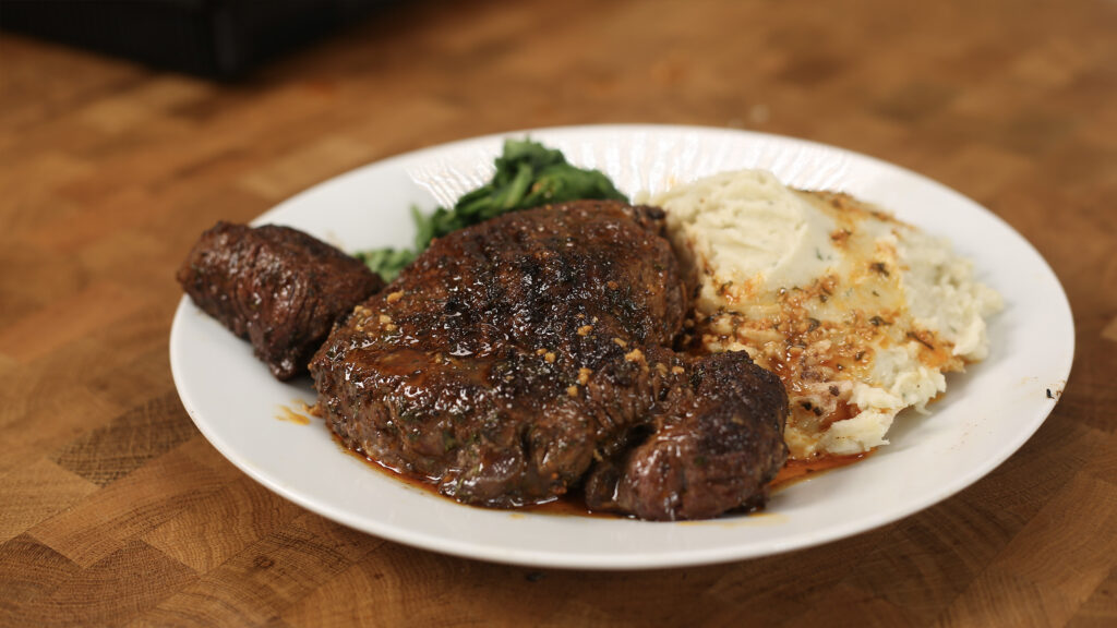 Steak & Yam Mash Original Flava