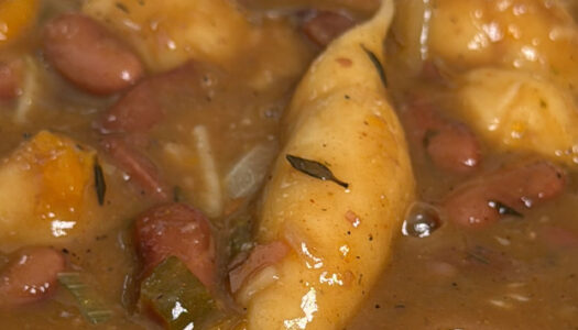 Red pea soup