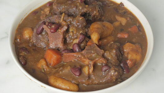 Oxtail & Red pea soup