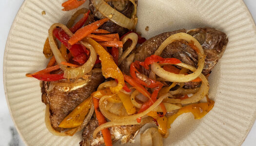 Air Fryer Escovitch Fish