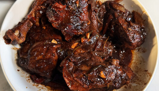 Jamaican Brown stew Chicken (Air fryer)