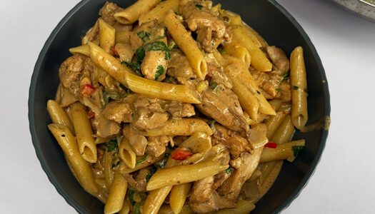 Creamy Jerk Chicken Pasta